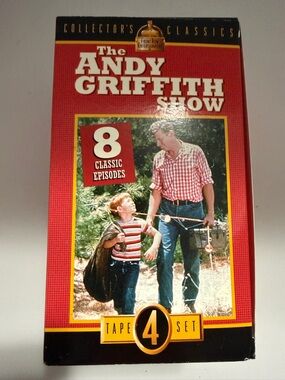 The Andy Griffith Show VHS 4 Tape Set Collector’s Classics Bundle